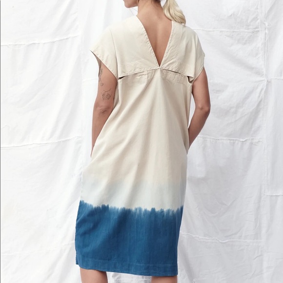 NWOT Dr. Collectors Ibiza dress in indigo deep dye Size XS Z323-40 - Picture 2 of 2